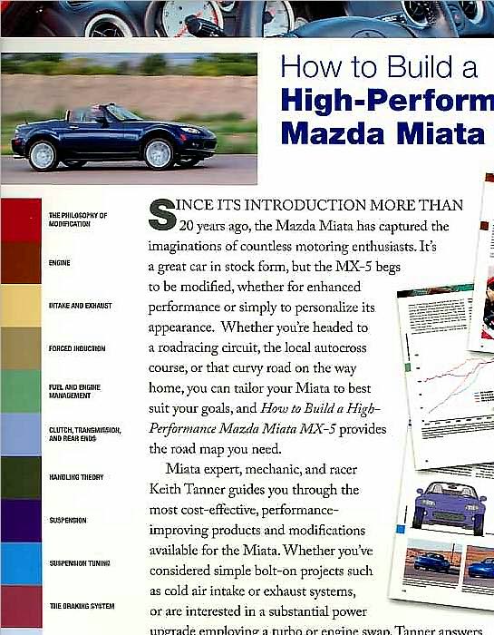 How to Build a High-Performance Mazda Miata MX-5