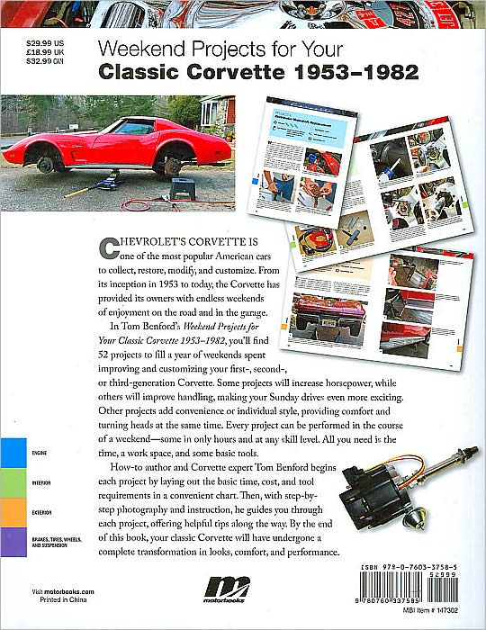 Weekend Projects for Your Classic Corvette 1953-1982