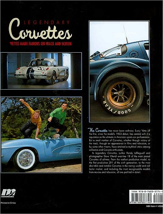 Legendary Corvettes: 'Vettes Made Famous on Track and Screen