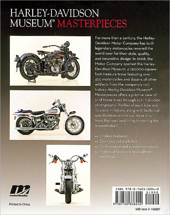Harley-Davidson(R) Museum Masterpieces