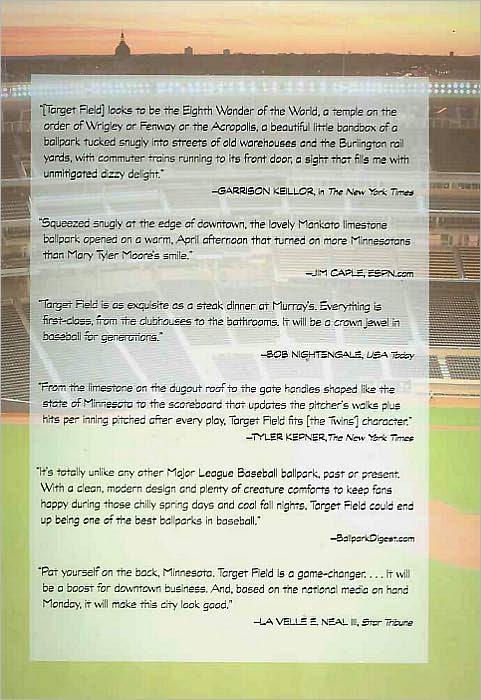 Target Field: The New Home of the Minnesota Twins