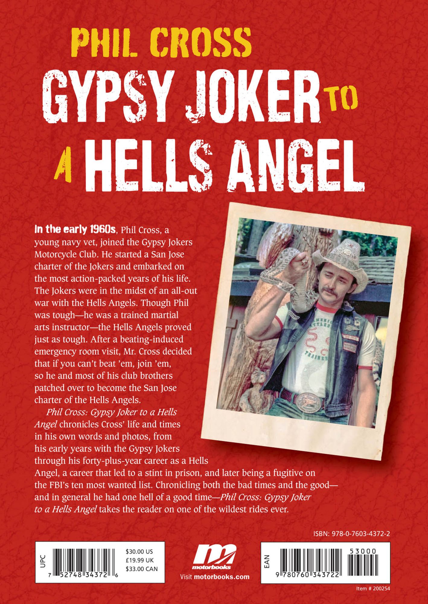 Phil Cross: Gypsy Joker to a Hells Angel