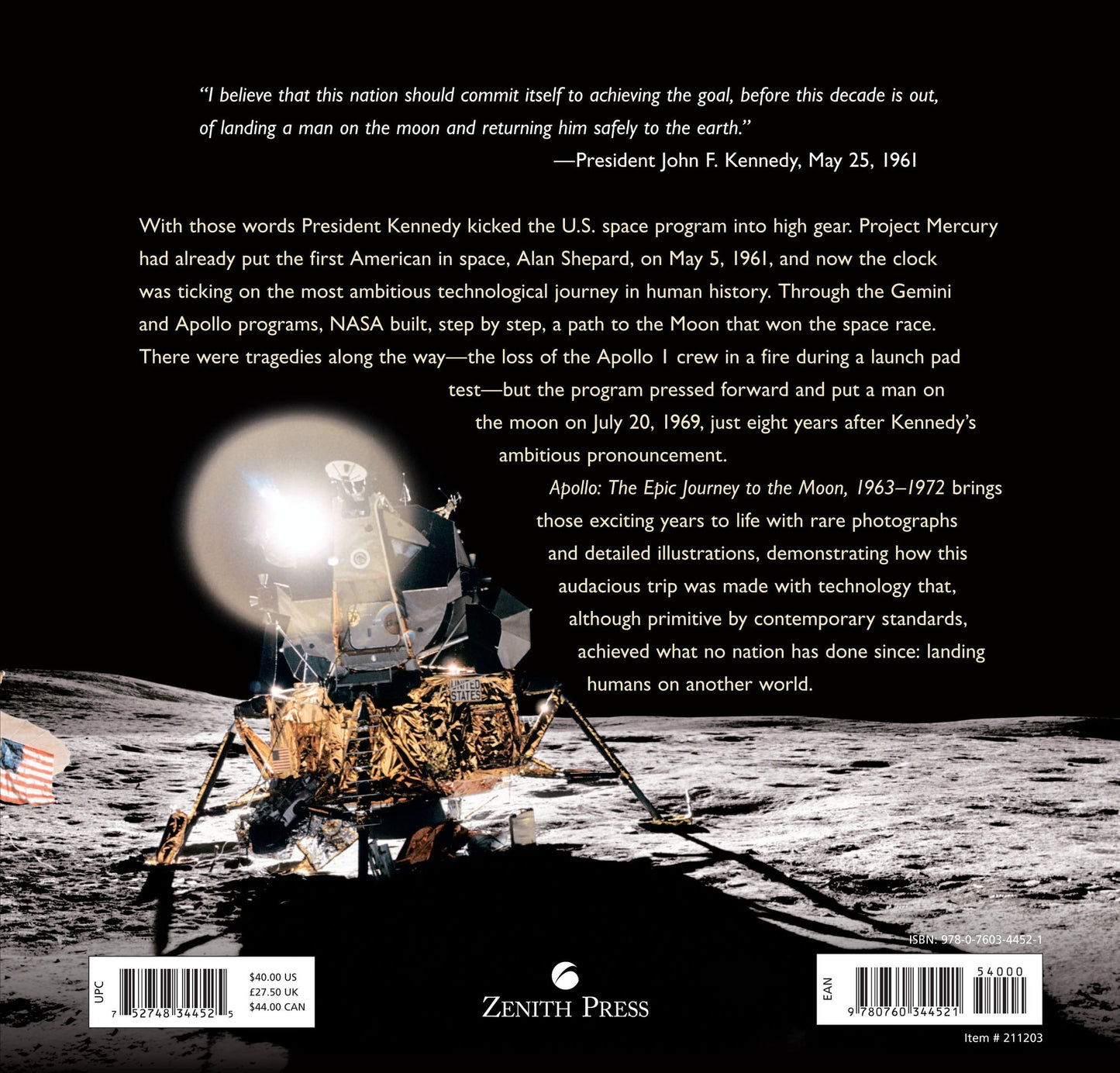Apollo: The Epic Journey to the Moon, 1963-1972