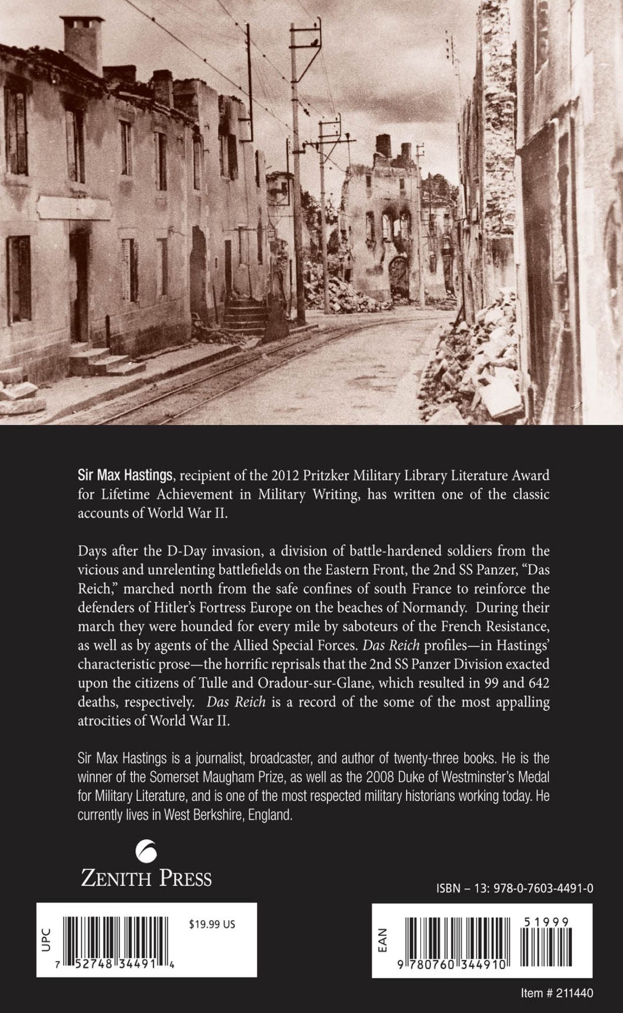 Das Reich: The March of the 2nd SS Panzer Division Through France, June 1944