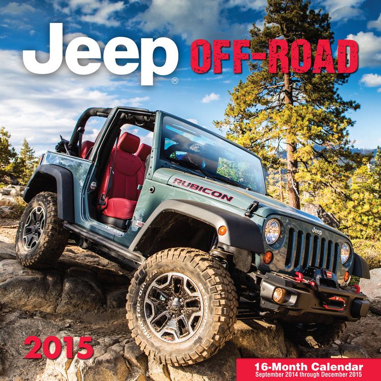Jeep Off-Road 2015: 16-Month Calendar September 2014 through December 2015