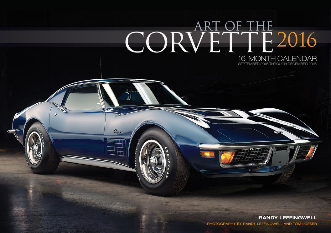 2016 Art of the Corvette Deluxe Wall Calendar
