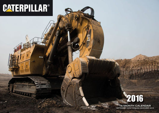 2016 Caterpillar Wall Calendar