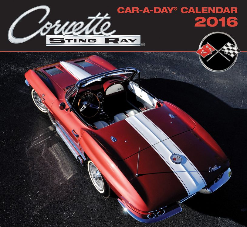 2016 Corvette Car-a-Day Daily Calendar