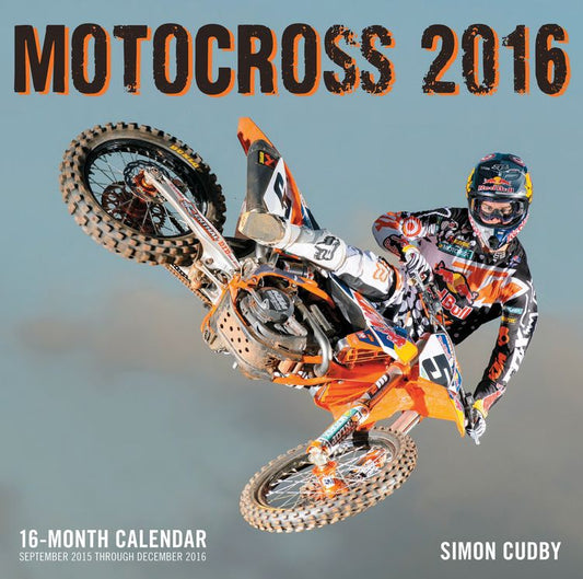 2016 Motocross Wall Calendar