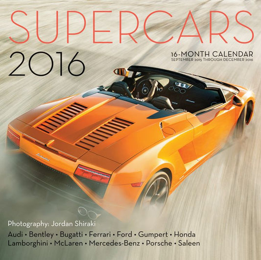 2016 Supercars Wall Calendar