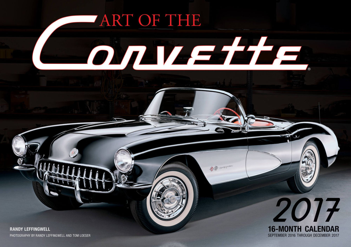 2017 Art of Corvette Wall Calendar