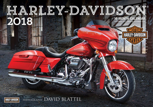 2018 Harley-Davidson Wall Calendar
