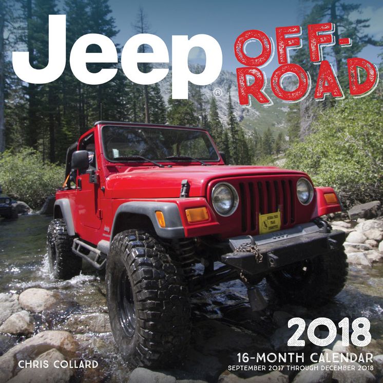 2018 Jeep Off-Road Wall Calendar