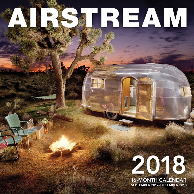 2018 Airstream Wall Calendar