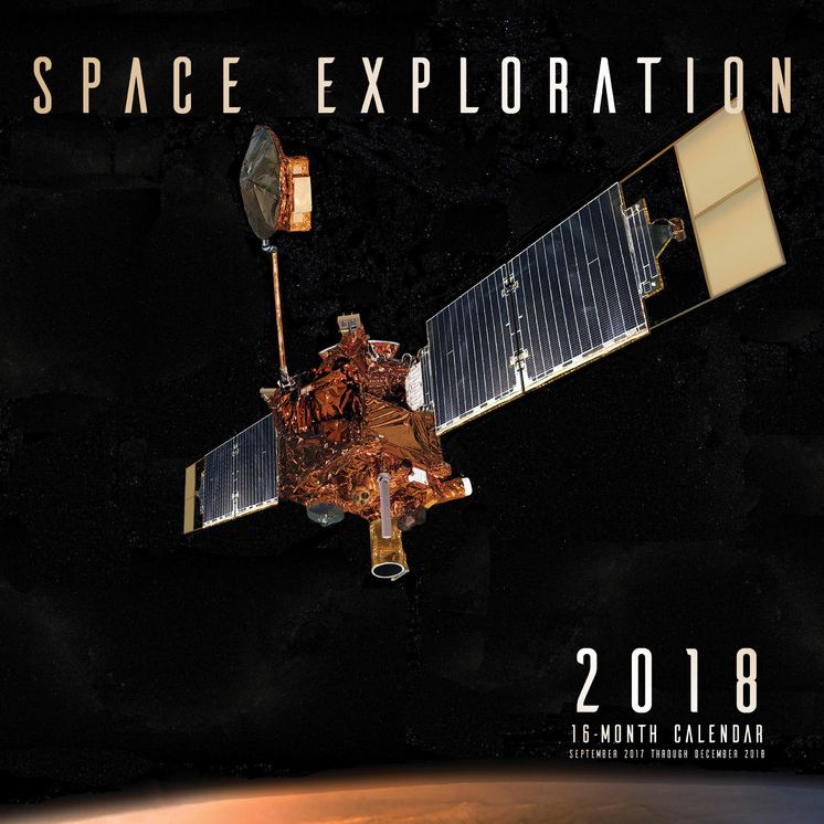 2018 Space Exploration Wall Calendar