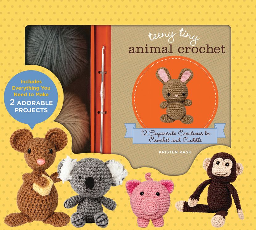 Teeny Tiny Animal Crochet: 12 Supercute Creatures to Crochet and Cuddle