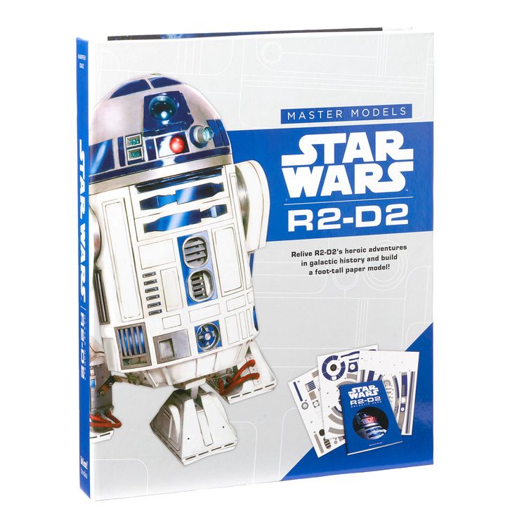 Star Wars Master Models R2-D2: Relive R2-D2's heroic adventures in galactic history and build a foot-tall paper model