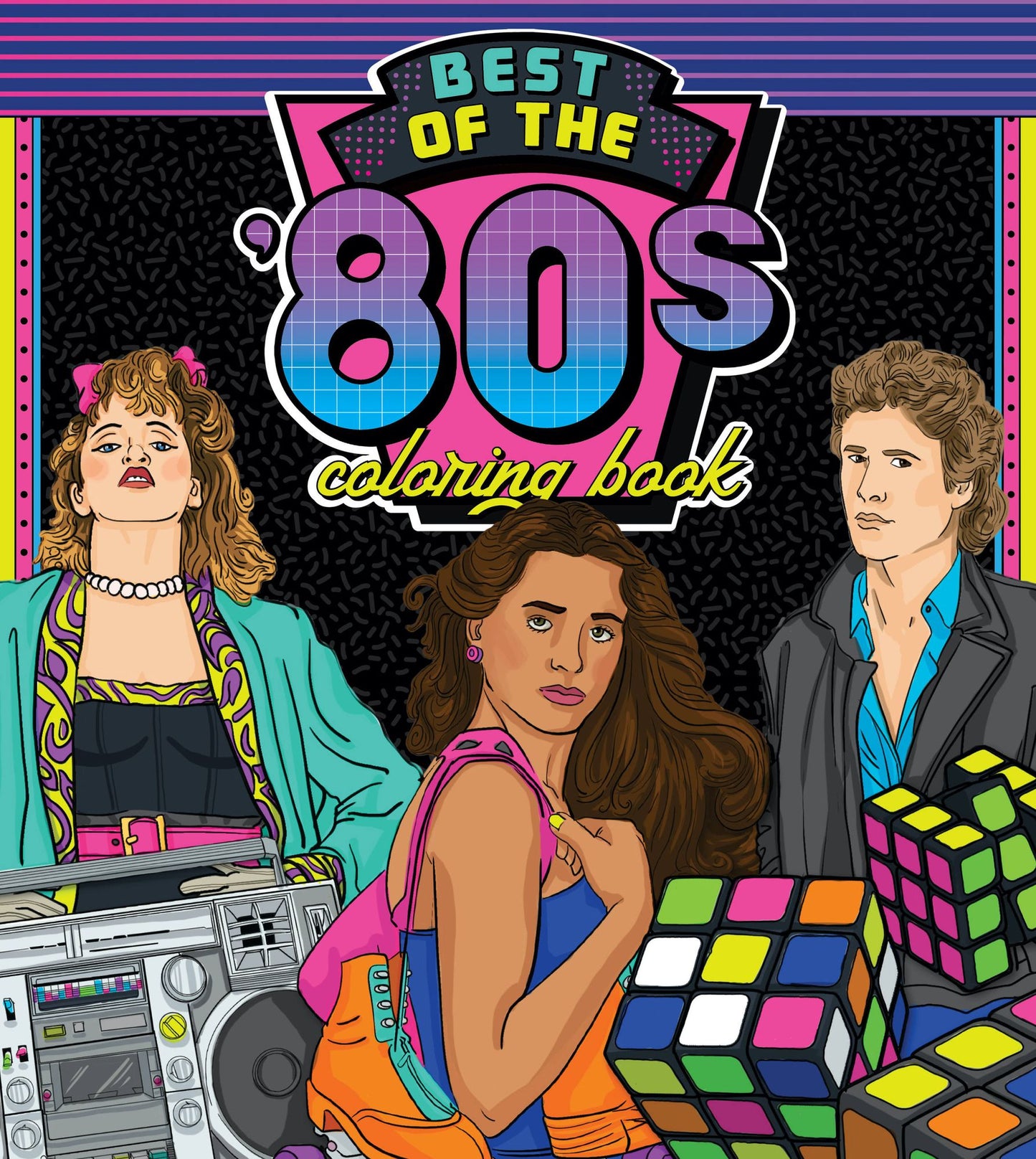 Best of the '80s Coloring Book: Color your way through 1980s art & pop culture