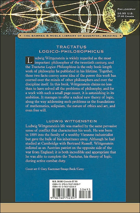 Tractatus Logico-Philosophicus (Barnes & Noble Library of Essential Reading)