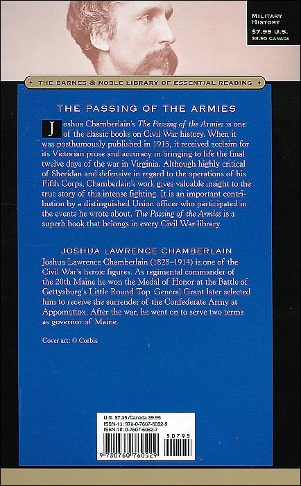 The Passing of the Armies (Barnes & Noble Library of Essential Reading)