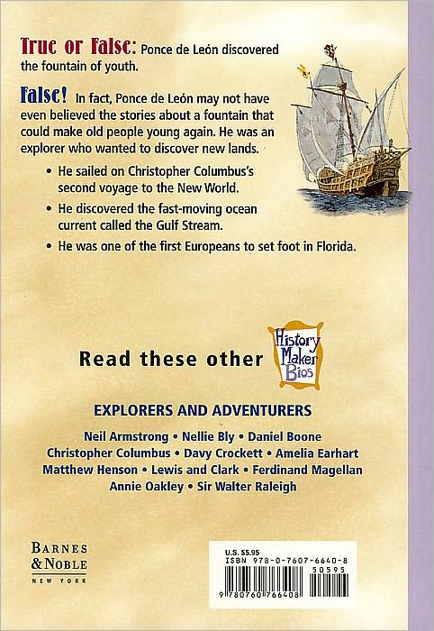 Juan Ponce de Leon (History Maker Bios Series)