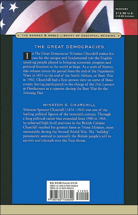 A History of the English Speaking Peoples, Volume 4 - The Great Democracies (Barnes & Noble Library of Essential Reading)
