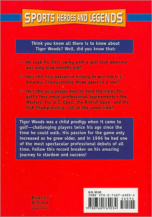 Tiger Woods (Sports Heroes and Legends Series)