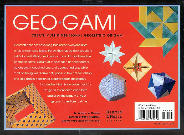 Geo-gami: The Art of Making Geometrical Shapes from Paper