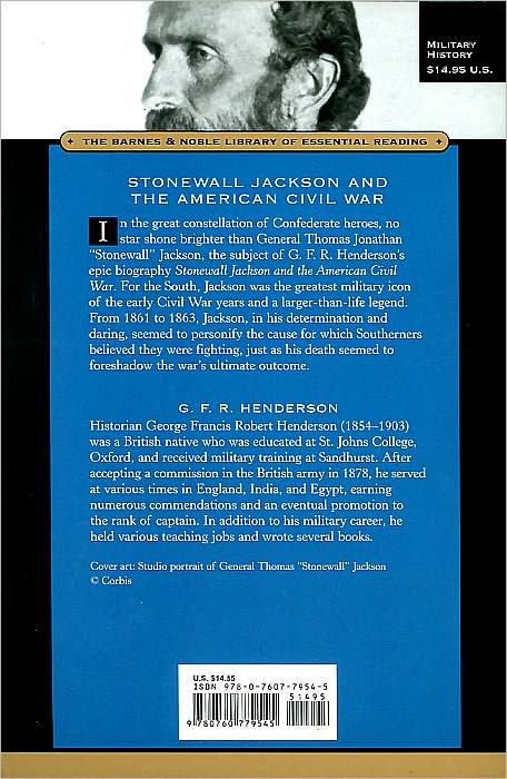 Stonewall Jackson and the American Civil War (Barnes & Noble Library of Essential Reading)