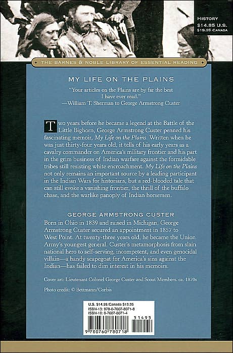 My Life on the Plains: Personal Experiences with Indians (Barnes & Noble Library of Essential Reading)
