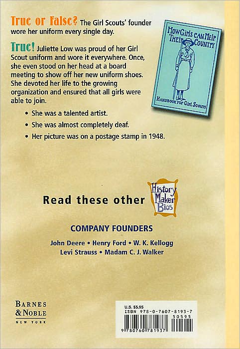 Juliette Low: Company Founders (History Maker Bios)
