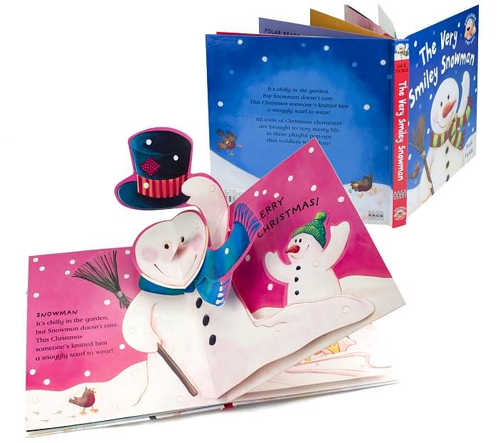 The Very Smiley Snowman (Peek-A-Boo Pop-Ups Series)
