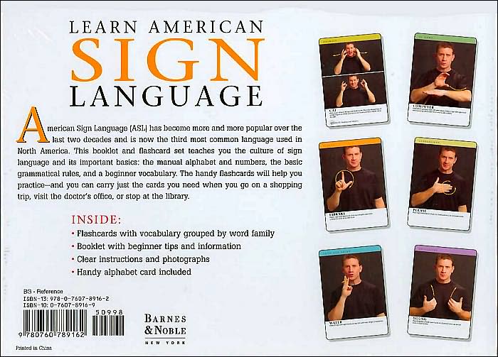 Learn American Sign Language