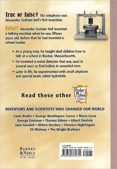 Alexander Graham Bell: Inventors and Scientists (History Maker Bios)