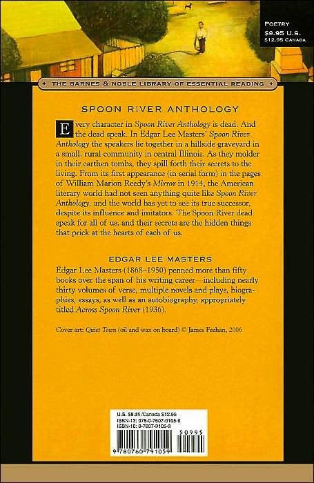 Spoon River Anthology (Barnes & Noble Library of Essential Reading)