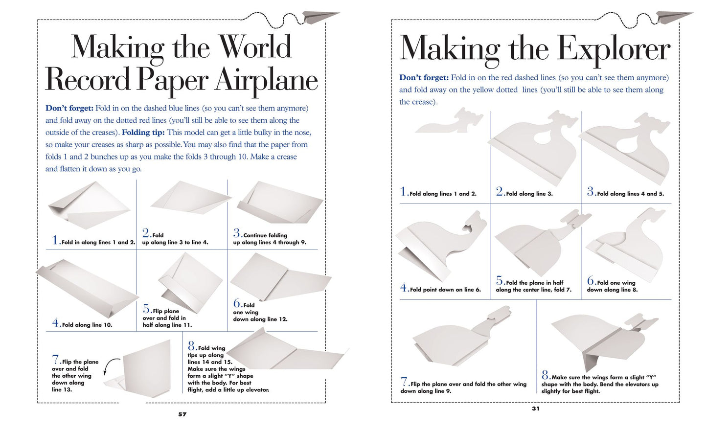 Kids' Paper Airplane Book