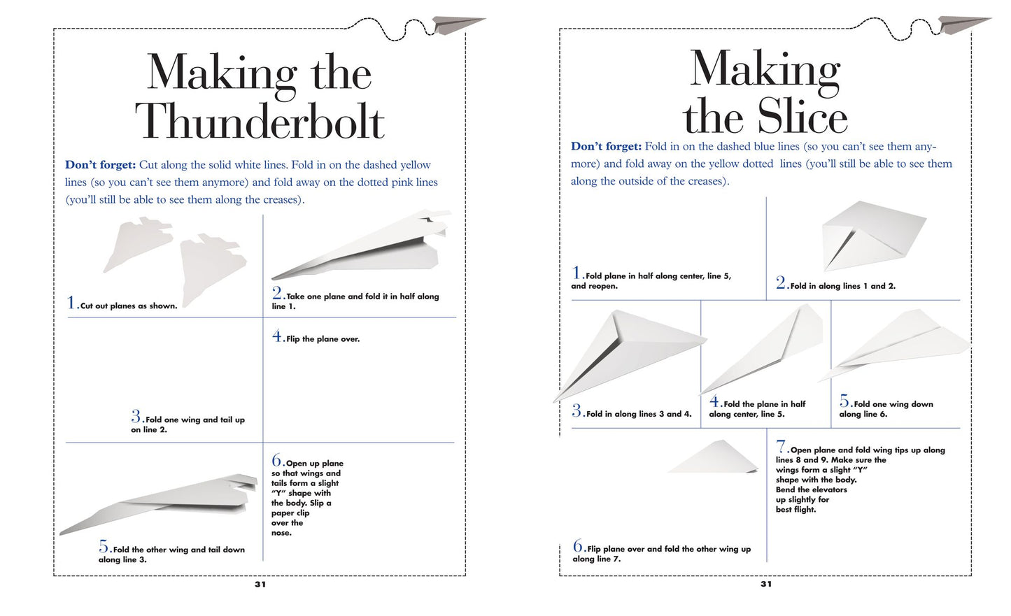 Kids' Paper Airplane Book