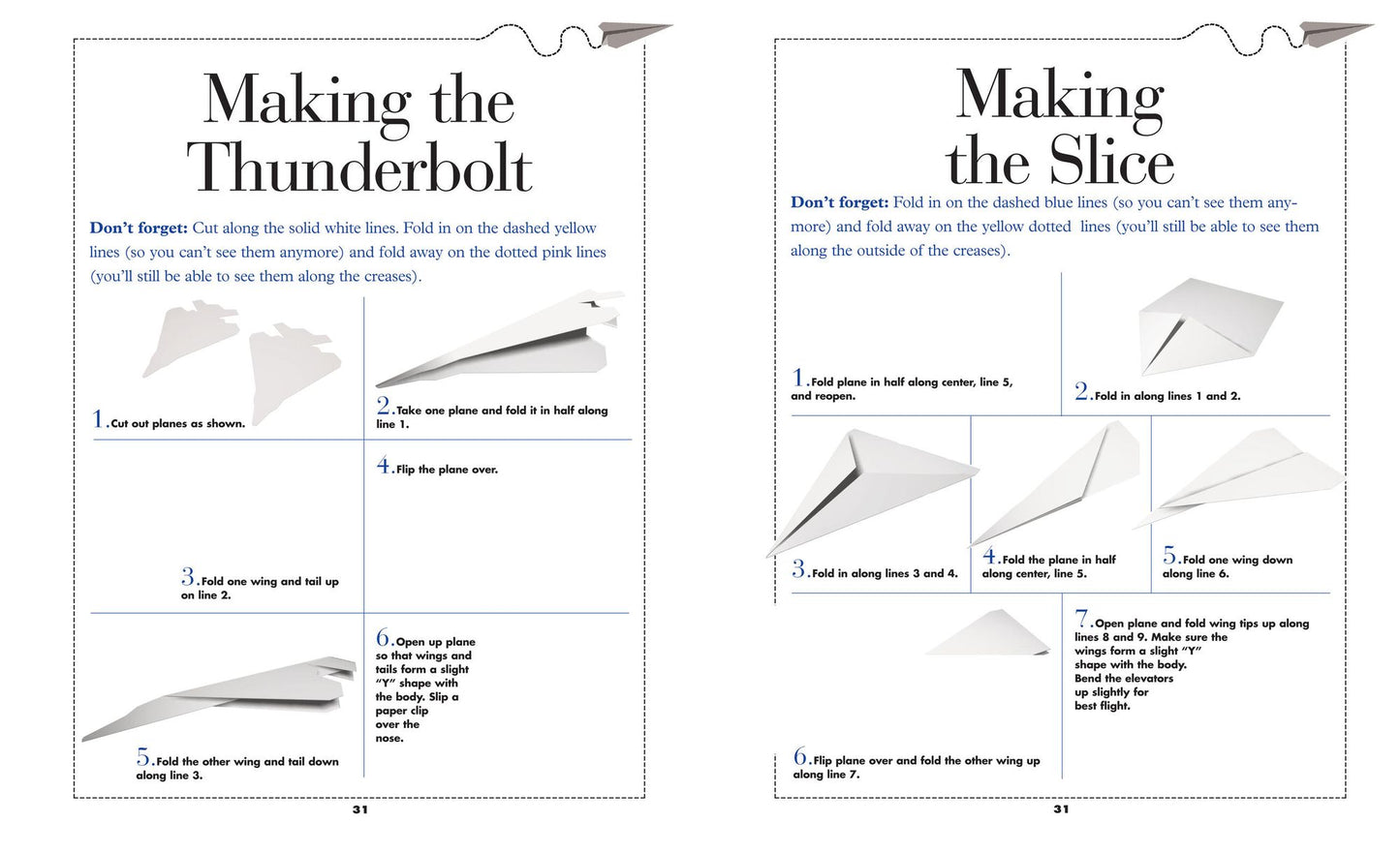 Kids' Paper Airplane Book