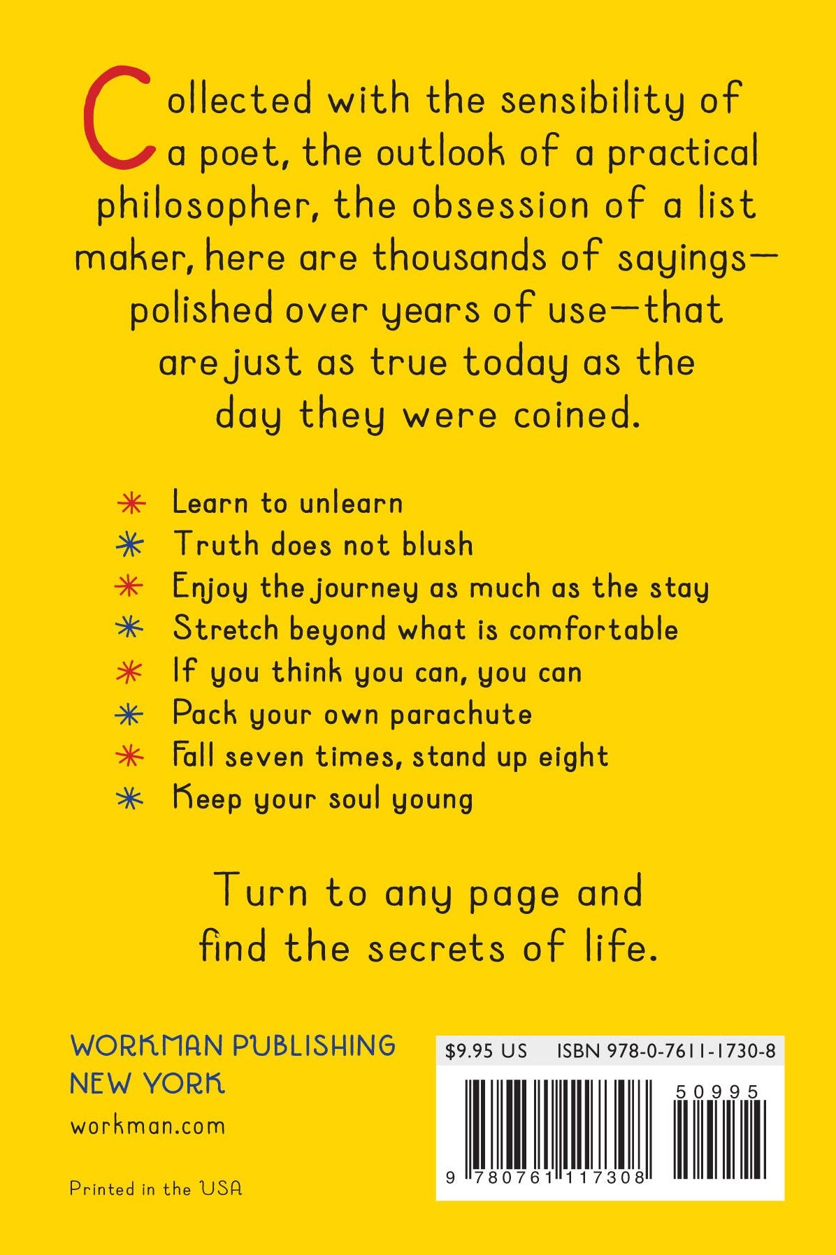 8,789 Words of Wisdom: Proverbs, Precepts, Maxims, Adages, and Axioms to Live By