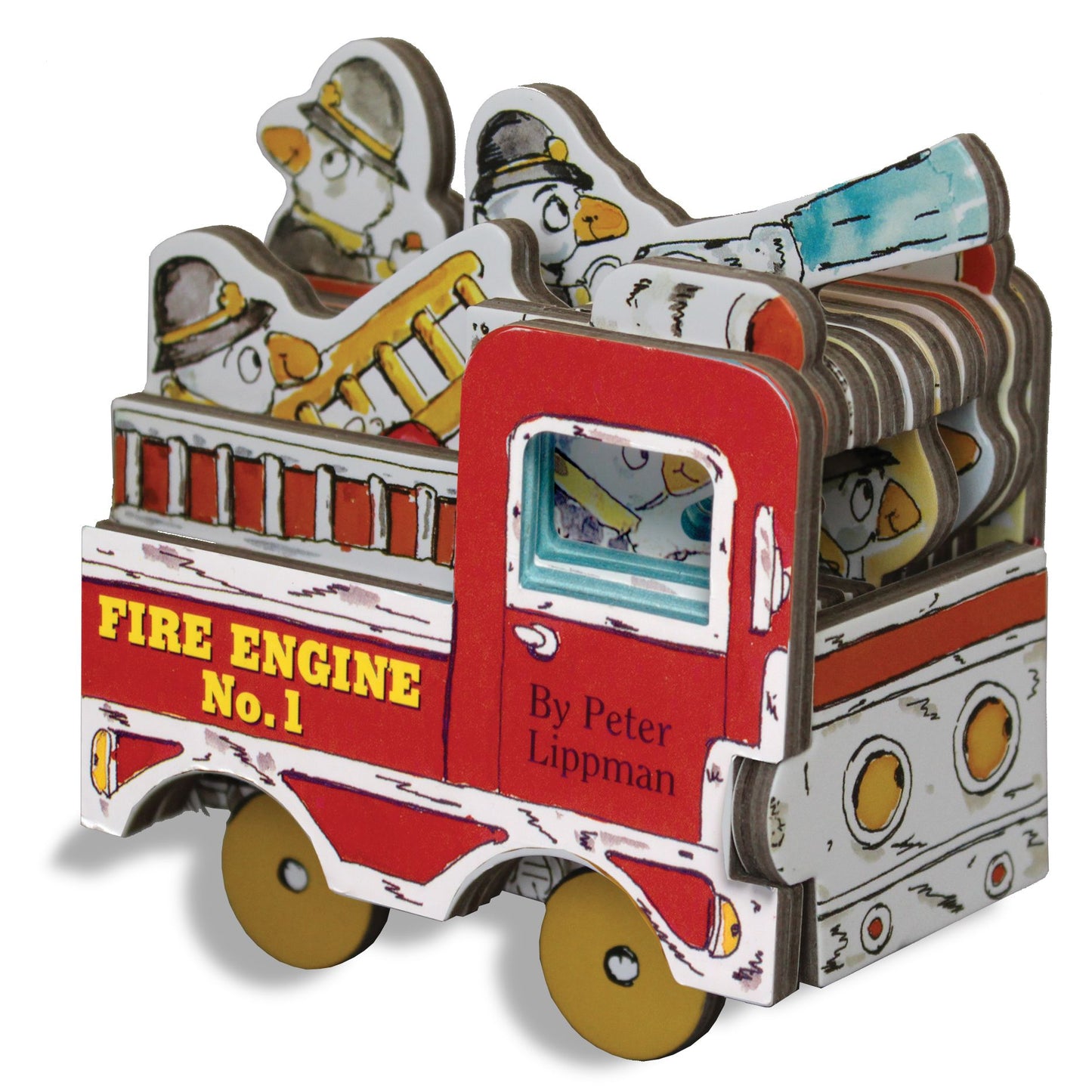 Fire Engine No. 1 (Mini Wheel Books Series)