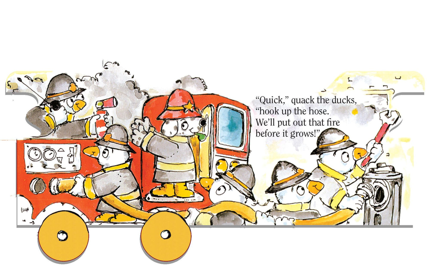 Fire Engine No. 1 (Mini Wheel Books Series)