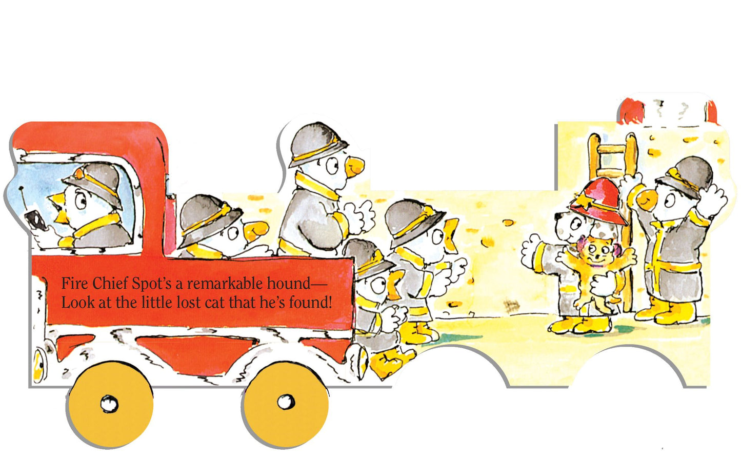 Fire Engine No. 1 (Mini Wheel Books Series)