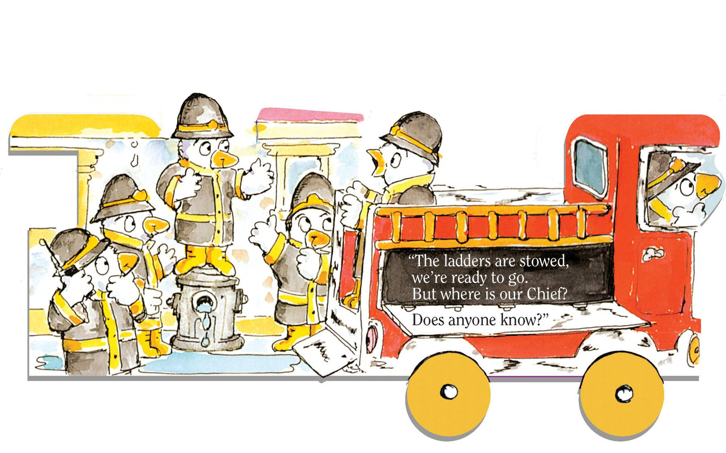 Fire Engine No. 1 (Mini Wheel Books Series)