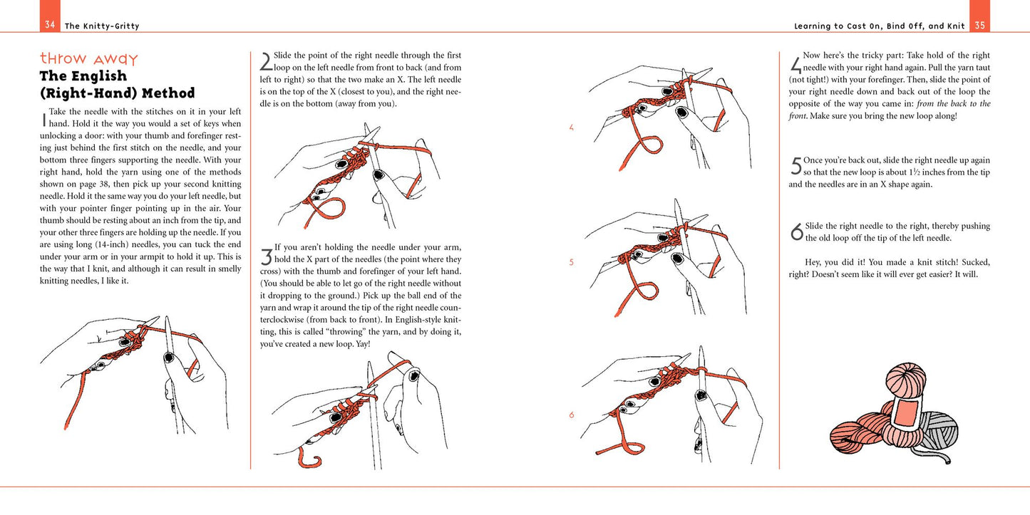 Stitch 'n Bitch: The Knitter's Handbook
