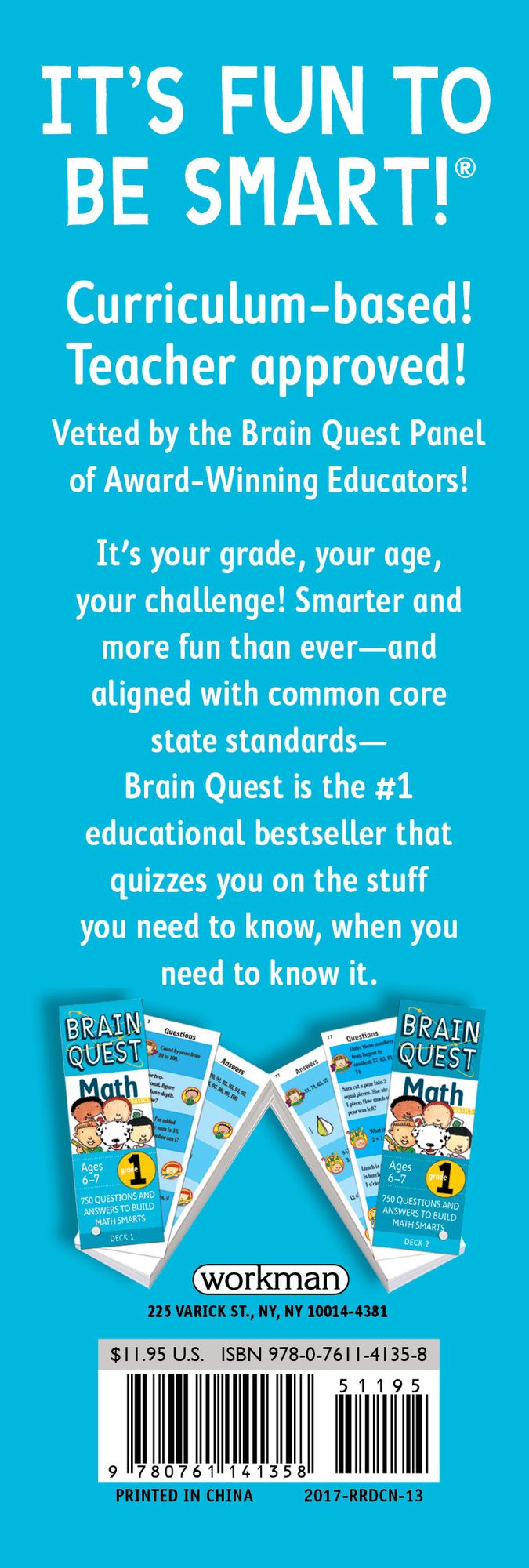 Brain Quest Grade 1 Math