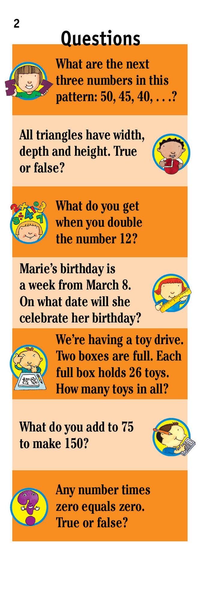 Brain Quest Grade 2 Math