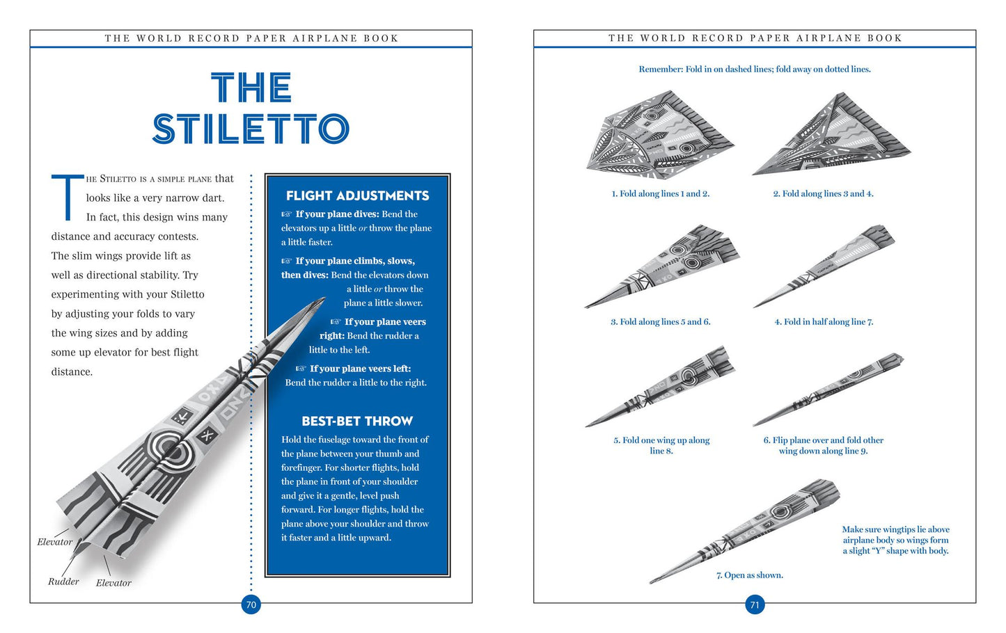 The World Record Paper Airplane Book