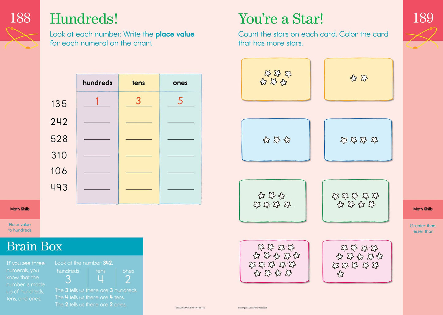 Brain Quest Workbook: Grade 1