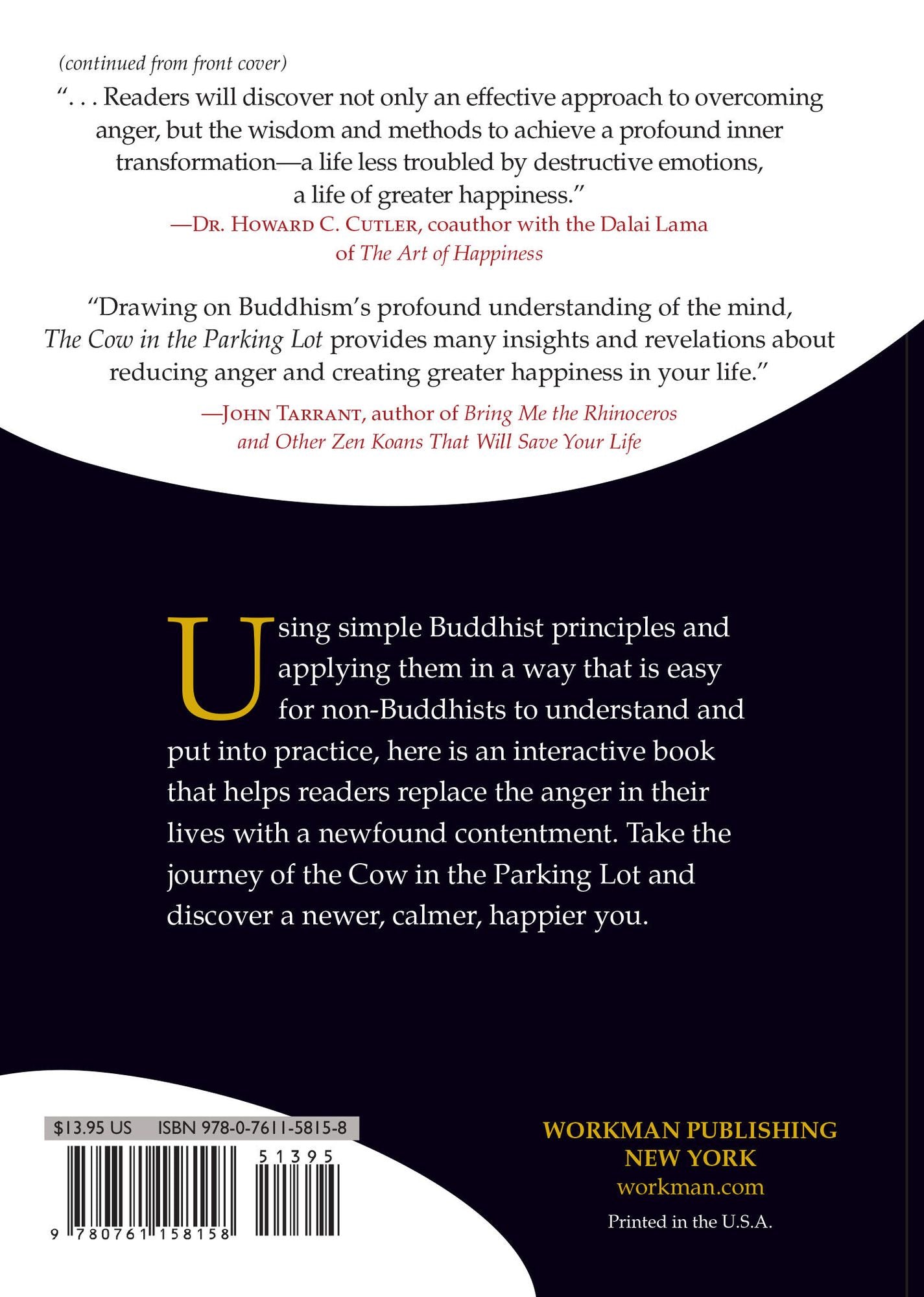 The Cow in the Parking Lot: A Zen Approach to Overcoming Anger