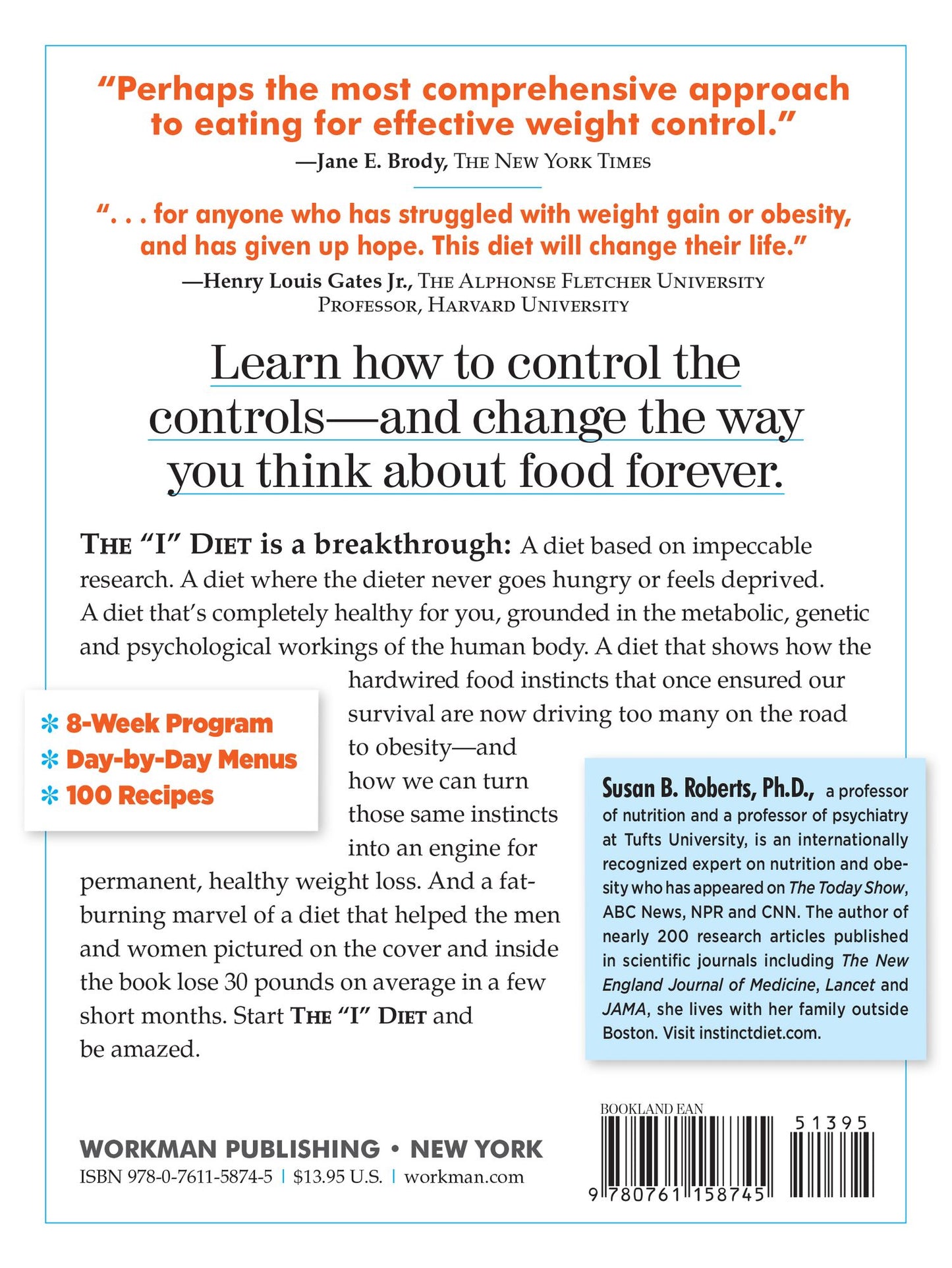 The "I" Diet: Use Your Instincts to Lose Weight--and Keep It Off--Without Feeling Hungry